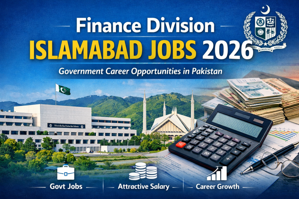 Finance Division Islamabad Jobs 2026