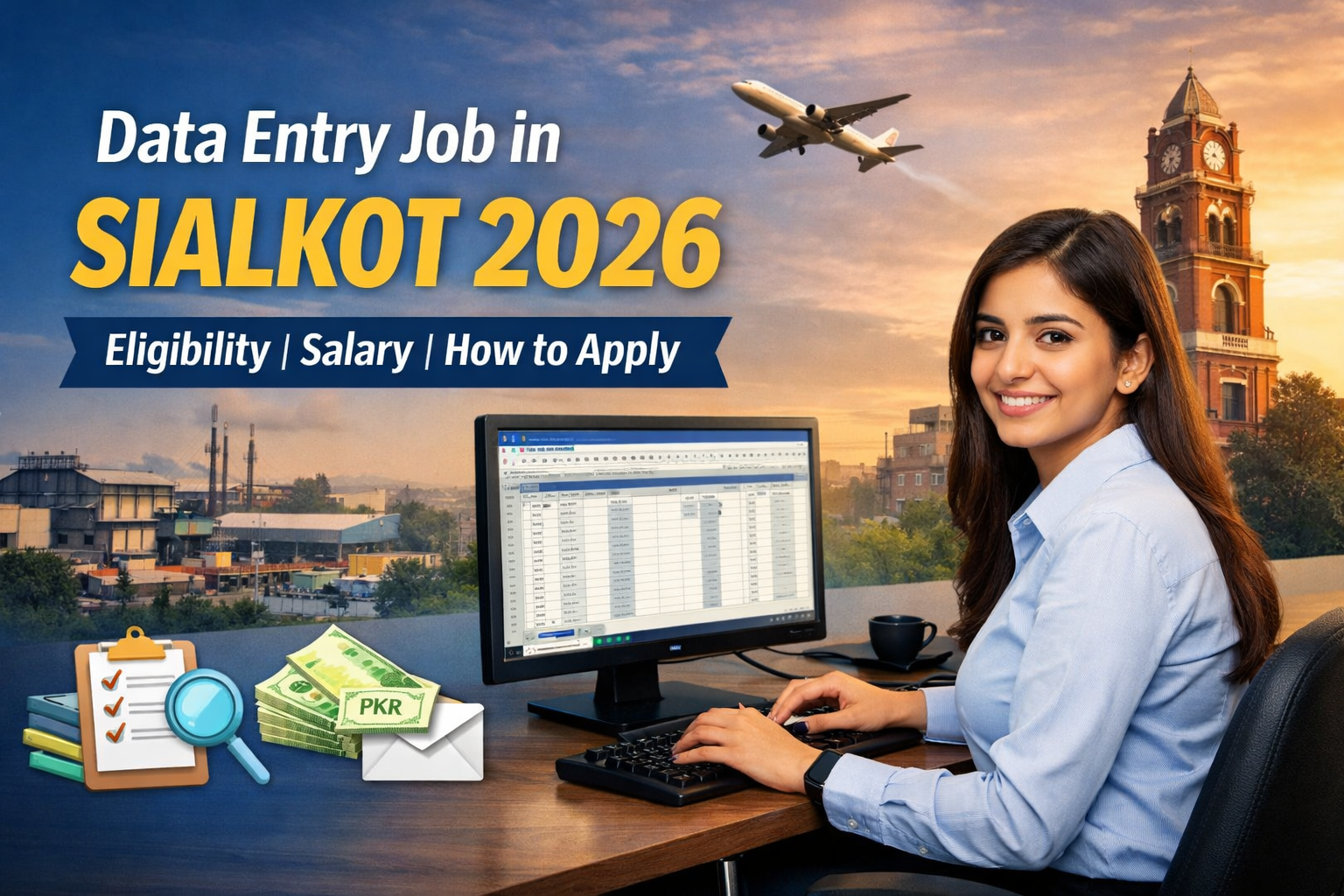 Data Entry Job in Sialkot 2026