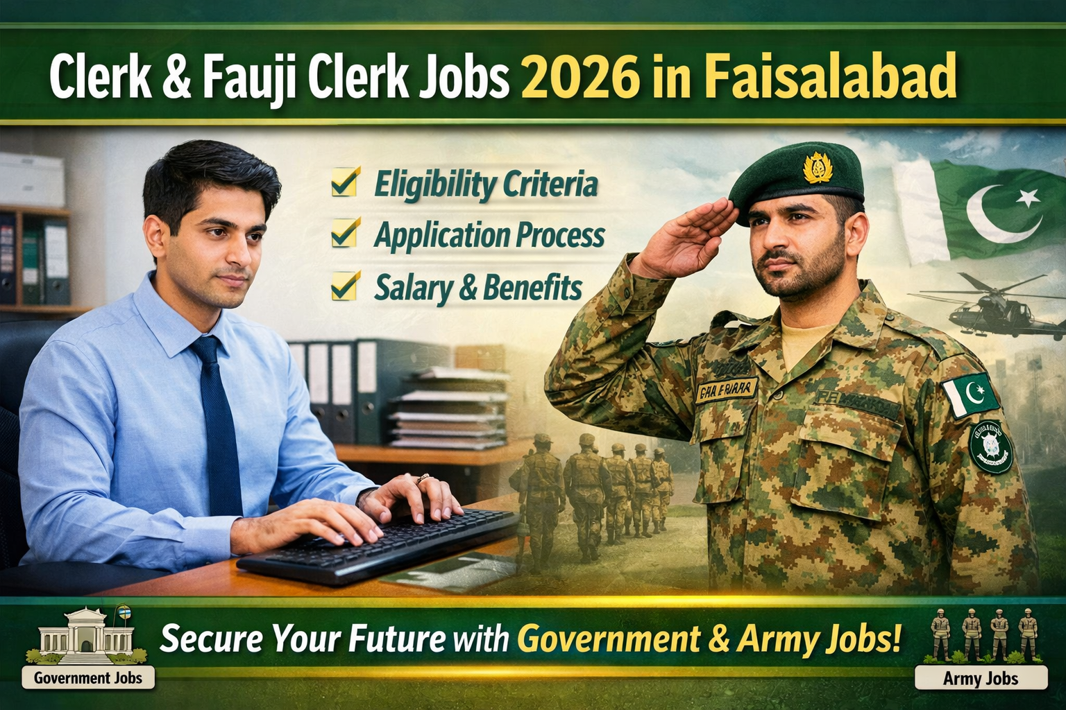 Clerk & Fauji Clerk Jobs 2026