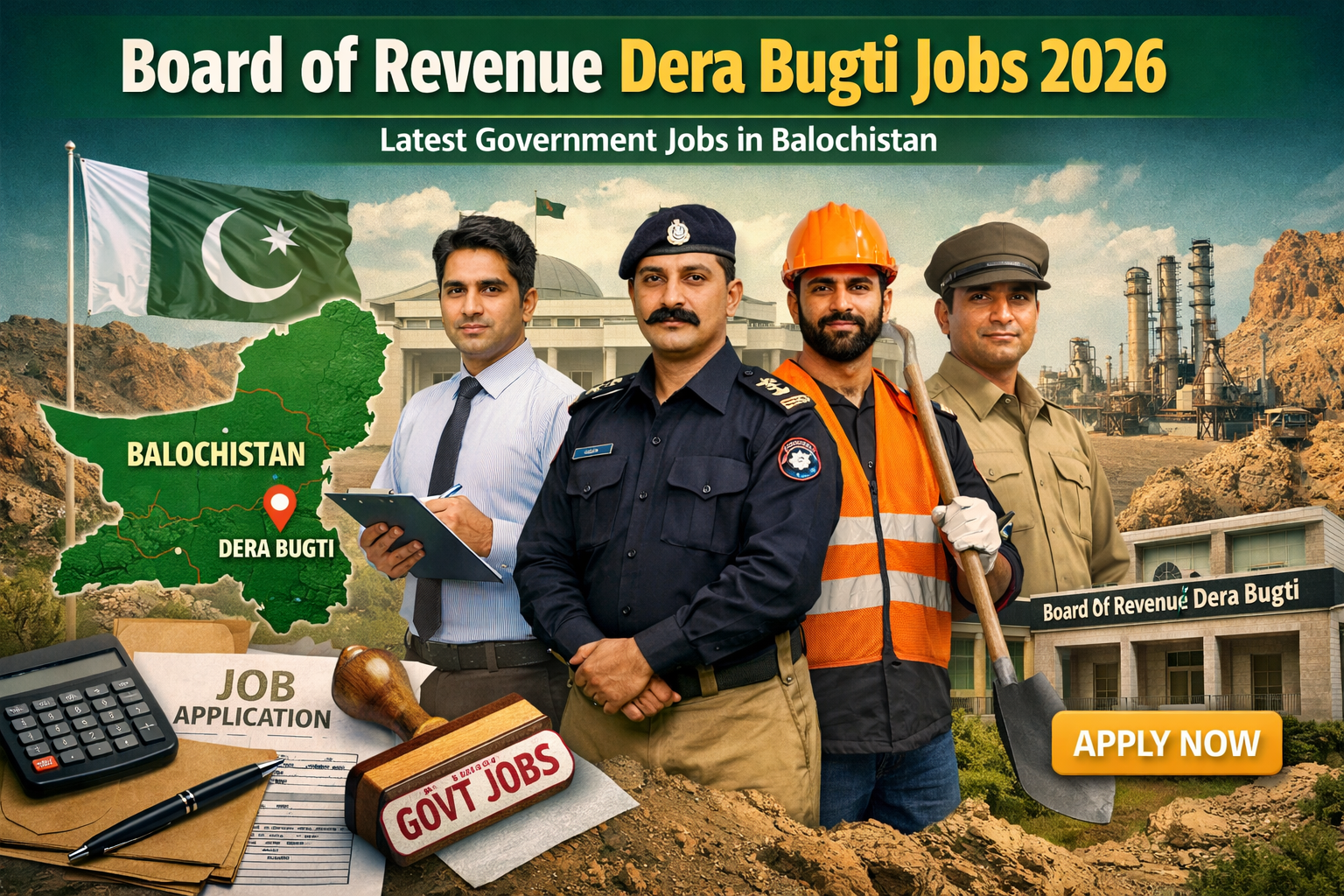 Board of Revenue Dera Bugti Jobs 2026