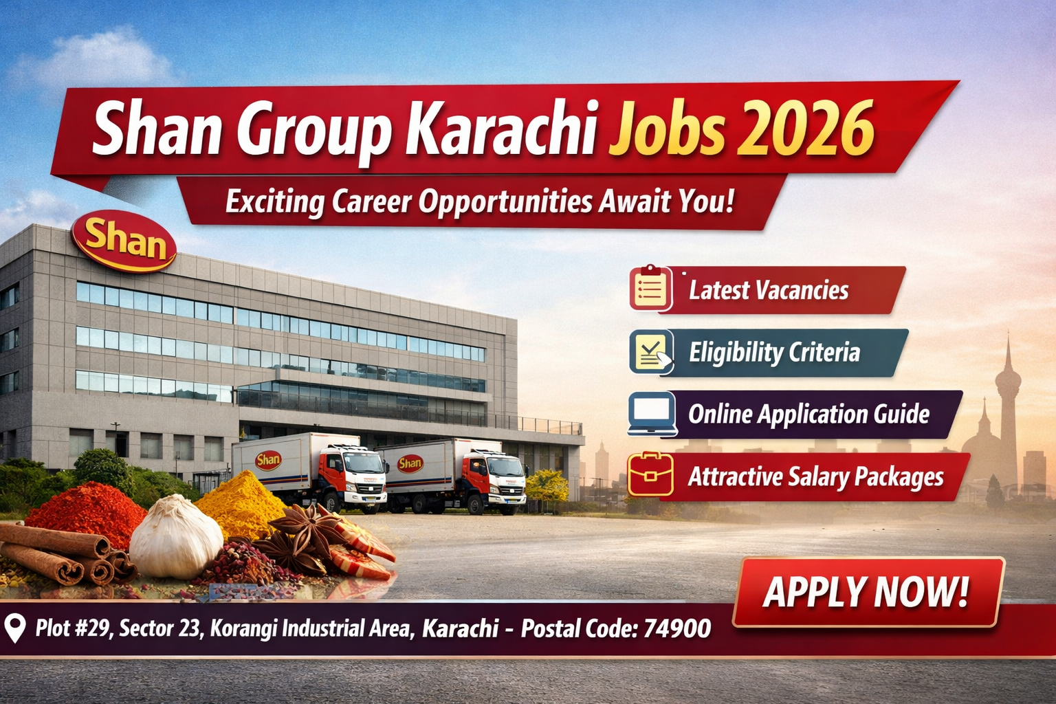 Shan Group Karachi Jobs 2026