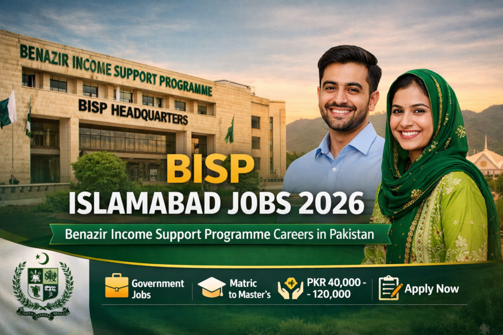 BISP Islamabad Jobs 2026
